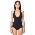 Ladies' American Apparel  Jersey Haltered Leotard